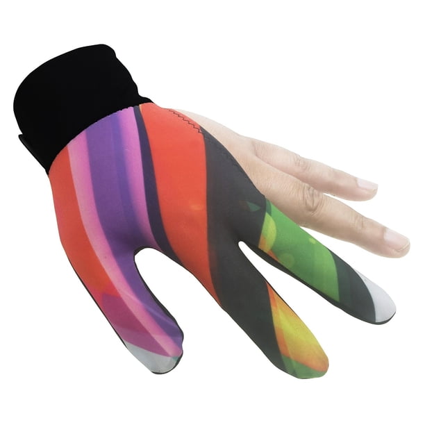 Gants De Billard 3 Doigts Respirants – Anti-friction, Sans Doigts, Taille Unique, Pour Main Gauche Ou Droite