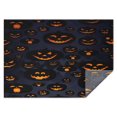 thumbnail image 1 of Happy Halloween Table Cover Wrinkle Resistant Washable Tablecolths Table Covers Pumpkin Spooky Rectangle Table Cover for Halloween Birthday Wedding Graduation, 1 of 5