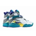 thumbnail image 4 of Ni-k-e Air Jordan 8 Retro Sneakers White High Top Basketball Trainers Women Size, 4 of 6