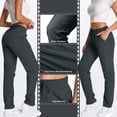 thumbnail image 3 of liyiyiyia Hiking Cargo Pants for Women Outdoor UPF 50+ Breathable Casual Trousers Quick Drying Travel Pant Gray, 3 of 10