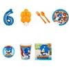 Sonic Boom Sonic The Hedgehog Party Supplies Party Pack For 32 With Blue #6 Balloon
