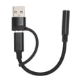 thumbnail image 2 of USB Type C To 3.5mm Audio Cable, Digital Audio Adapter Cable Plug and Play Lossless Music Playback  for Headphone Speaker, 2 of 8
