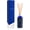 Aloha Orchid-cobalt Blue, variant on Pineapple Flower Reed Diffuser Set - Includes Reed Diffuser Sticks, Fragrance Oil, and Glass Bottle - Luxury Scented Room Fresheners - Cobalt Blue (8 fl oz)