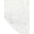 thumbnail image 5 of INSPIRE CHIC Women's Square Neck Lace Long Sleeve Split Elegant Cocktail Mermaid Dress XS White, 5 of 6