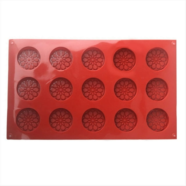 Molde de Silicona para Pastel de Mousse, Moldes para Hornear Tartas, Molde para Pasteles, Molde para Mousse Dulce, Redondo