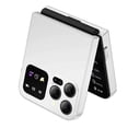 thumbnail image 1 of A50 Pro Flip Phone Dual SIM Card GSM Automatic Call Recording 2.4 Inch Screen Foldable Mobile Phones Type-C White, 1 of 4
