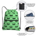 thumbnail image 3 of Honeii alien cartoons Print Drawstring Backpack,String Bag,Sackpack Cinch Water Resistant Nylon for Gym Shopping Sport Yoga, 3 of 6