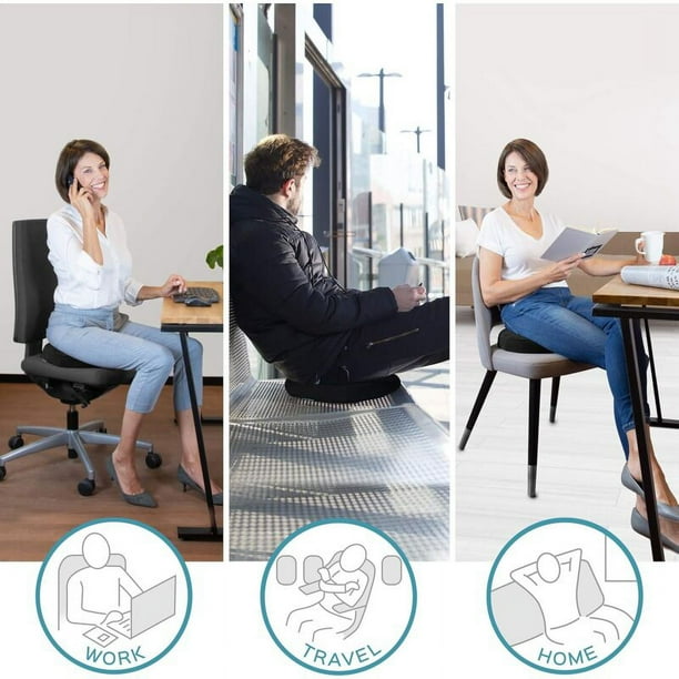 Coussin de Chaises en Mousse à Mémoire - Coussin Coccyx Ergonomique,Antidérapant Réglable,pour Coussin de Chaises en Mousse à Mémoire - Coussin Coccyx Ergonomique,Antidérapant Réglable,pour