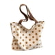thumbnail image 4 of Bolso de lona para mujer, bolso sencillo para citas callejeras, compras, desplazamientos a la playa Lunares de café, 4 of 8