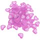 thumbnail image 1 of Mini Corazón De Esponja De 100 Piezas - Confeti De Pétalos De Flores Artificiales - Para Decoración De Fiesta De Bodas De San Valentín Púrpura 3.5cm TE AMO Baoblaze pétalos de la esponja, 1 of 8