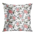 thumbnail image 1 of BOSDECO Green Botanical Abstract Flowers Colorful Floral Pattern Beautiful Beauty Bloom Pillowcase Pillow Cover Cushion Case 20x20 inch, 1 of 1
