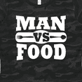 thumbnail image 4 of Inktastic Man Vs Food Women's T-Shirt, 4 of 5