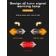 thumbnail image 5 of Señales de giro para bicicleta, luz trasera brillante para bicicleta con señales de giro, luz trasera LED recargable por USB, intermitentes de bicicleta con control remoto inalámbrico, luz d, 5 of 5