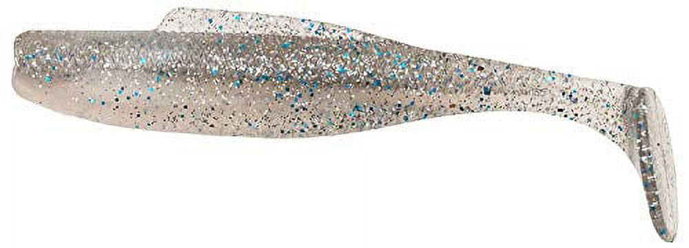 (2 pack) Z-Man DieZel MinnowZ Soft Swimbait 4in Smokey Shad