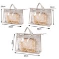 thumbnail image 5 of BAETEUY Handbag Storage Organizer, Dust Bag, Waterproof, Transparent Design, Zipper Closure, Purse, Storage, Organizer, Handle, 5 of 8