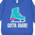thumbnail image 3 of Inktastic Ice Skating Gotta Skate Toddler Sweatshirt, 3 of 4