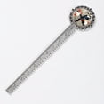 thumbnail image 2 of Woodpecker Elegant Vintage Silver Lace-Edged Bookmark | Gift for Readers and Book Lovers | Book Accessories | Bookmarks, 2 of 5