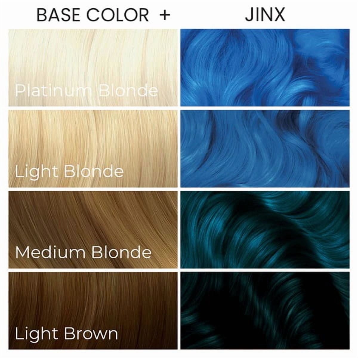 Arctic Fox Arcane Jinx Bold Electric Blue Semi-Permanent Hair Color Dye