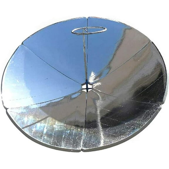 MONIPA 1.5m/59-Inch Diameter Portable High Efficiency 1800W Solar Cooker Outdoor Camping Barbeque