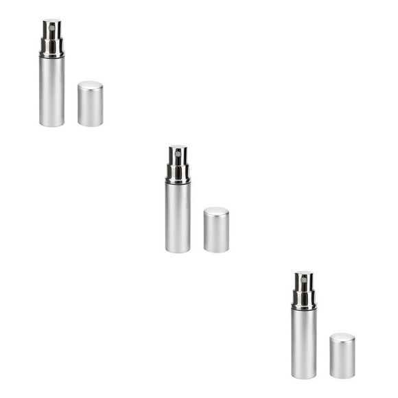 Soidarity Atomizador vacío de 5 uds., recipientes de aroma de 5ml, dispensador de boquilla de aluminio recargable, botella de Spray de aceite esencial, Type4 NO4 Soidarity CBP187479