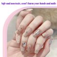 thumbnail image 4 of EKIND Nail Art Kit, Nail Art Rhinestone, Double Ended Nail Art Tweezers, Versatile Crystal Gems for Nail Design, Makeup, DIY Crafts, Clothing and Phone Embellishments(Color Diamonds & Pearl), 4 of 7