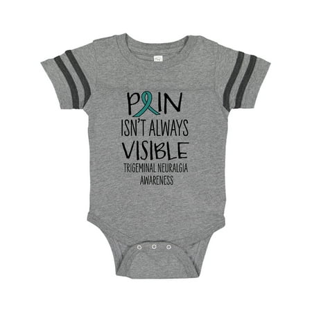 

Inktastic Trigeminal Neuralgia Awareness Pain Isn t Always Visible Gift Baby Boy or Baby Girl Bodysuit