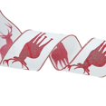 thumbnail image 1 of 10 rollos de cinta navideña de arpillera rústica con letras de copo de nieve de alce de dibujos animados impresas para manualidades, envoltura de regalos, decoración de árboles de fiesta navideña, 1 of 5