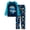 Up for the challenge Blue, variant on Pajamas For Boys Fun Up for the challenge Blue Long Sleeves 2-Piece PJs Set Kid Comfy Sleepwear Size 16