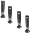 thumbnail image 1 of Lasko Wind Curve Nighttime Setting Tower Fan w/ Remote Control, Silver (4 Pack), 1 of 7