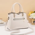 thumbnail image 2 of Stylago Handbags and Purses for Women with Cherry Pendant Leather Crossbody Tote Bags Multiple Compartments Shoulder Satchel White, 2 of 5
