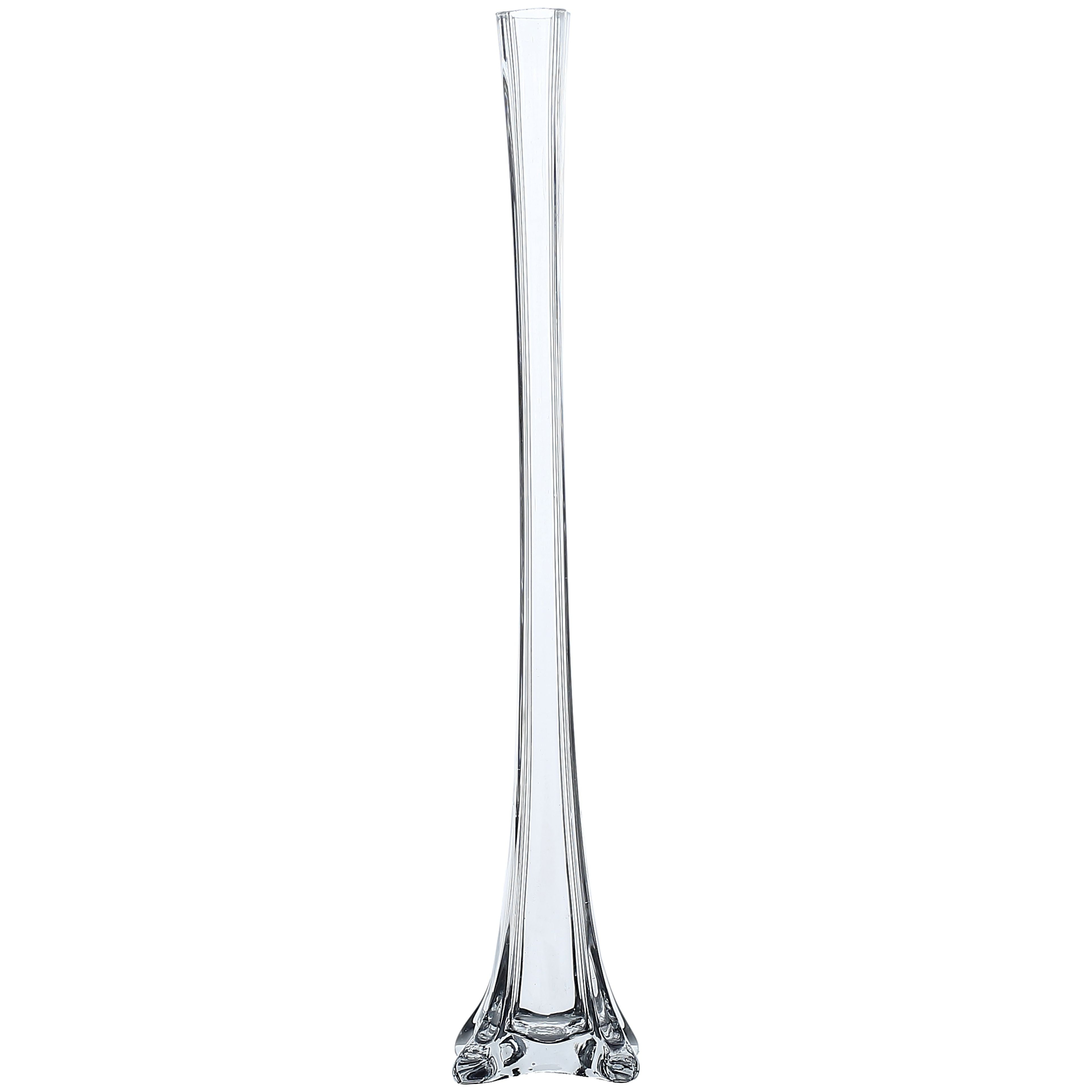 VTW0112 - Clear Eiffel Tower Vase - 12
