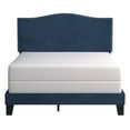 thumbnail image 2 of Ember Interiors Kiley Upholstered Arched Queen Bed with Nailhead Trim, Blue Velvet, 2 of 8