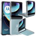 thumbnail image 1 of [PST] Motorola Moto Razr+ Plus / Razr 40 Ultra 2023 Soft Case, Thin Soft TPU Shockproof Bumper Case Back Cover, 1 of 4