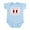 Sky Blue, variant on CafePress - Daddy's Little Peruvian Princess Infant Bodysuit - Baby Light Bodysuit, Size Newborn - 24 Months