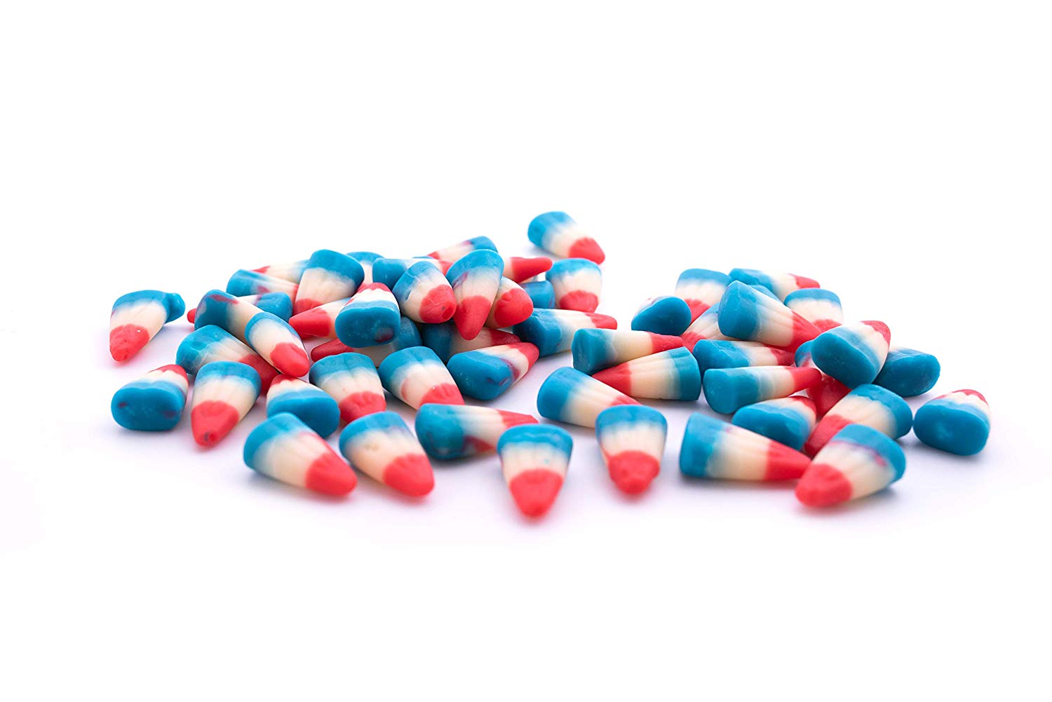 Patriotic Candy Corn - 3 LB Resealable Stand Up Candy Bag - Classic