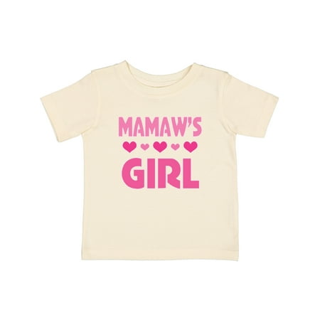 

Inktastic Mamaws Girl Grandchild Valentine Gift Baby Girl T-Shirt
