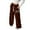 1288Brown3139, variant on Kids Pants Girls Bow Drawstring Pants Lightweight Straight Leg Athletic Casual Comfortable Soft Joggers Play Relaxation Fashionable Solid Color Daily Trousers Slacks