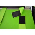thumbnail image 5 of SewingRite Sac Fourre-Tout de Rangement Rembourré en Nylon Pro avec Plusieurs Poignées et Sangles - Noir, Vert, 5 of 5
