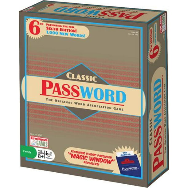 Password  The Original Word Association Game!  Walmart.com  Walmart.com