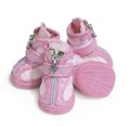 thumbnail image 2 of Zapatos para perros pequeños Bling, botas de malla transpirables para correr, zapatos antideslizantes para primavera y verano para mascotas, 2 of 4