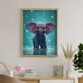 thumbnail image 6 of Diamond Art Kits for Adults - Adorable Elephant Splashing Glasses 5d Diamond Painting for Adults, Diamond Art for Adults Beginners, Frameless Diamond Painting Kits for Adults for Home Wall Decor, 6 of 7