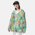 thumbnail image 3 of Balery Cute Pineapples Sudadera ligera de manga larga con capucha y protección solar UPF 50+ para hombre y mujer, ideal para pesca y running-Medium, 3 of 7