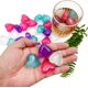 thumbnail image 3 of cubeta de hielo reutilizable, 40 cubitos de hielo de plástico, de congelación rápida y fácil de limpiar, cubos de hielo falsos para hacer bebidas frías y atractivas, bolsas de almuerzo, enfrires, 3 of 4