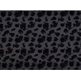 thumbnail image 2 of Zelouf Ashley Charmesue Solid W/black Flocked  , Sewing, DIY, Crafts Fabric by the Yard, 999 Blk/blk, 7 Yard, 2 of 2