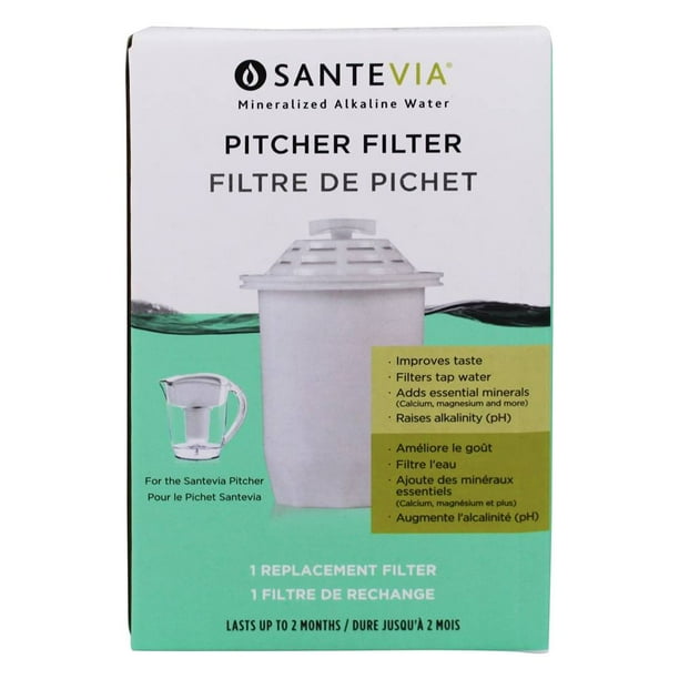 Santevia Mineralized Alkaline Water Pitcher Filter 1 Filter(s