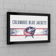 Columbus Blue Jackets NHL Framed Logo Wall Mirror