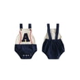 thumbnail image 2 of BemeyourBBs Newborn Baby Boy Baseball Outfit Baby Boys Summer Clothes One Piece Romper Overalls 0 3 6 12 18 Months Cute Letter Embroidery Sleeveless Square Neck Bodysuit Jumpsuit Playsuit, 2 of 9