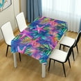 thumbnail image 4 of Yayeee Tablecloths 60" x 108" Rectangle Wrinkle Resistant Party Table Cover, Colorful Starfish, 4 of 8