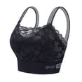 thumbnail image 3 of Seamless Lace Bandeau Bra Top with Removable Padding for Support and Comfort Smooth Lightweight Backless Design Versatile Everyday Wear, 3 of 3