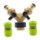 thumbnail image 2 of Divisor de manguera de jardín, conector de manguera de 2 vías, profesional, premium, portátil, en forma de Y, práctico y resistente, reemplaza, 2 of 9